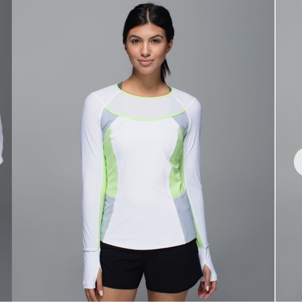 Lululemon trail bound long sleeve size 2